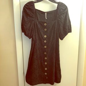 Free People Black Dress